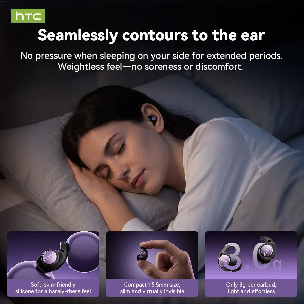 Smart AI Translator Sleep Earbuds
